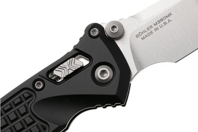 Afbeelding voor Microtech Socom Ram-Lok 160RL-10FR, Stonewashed M390MK, Black Frag Aluminium, zakmes