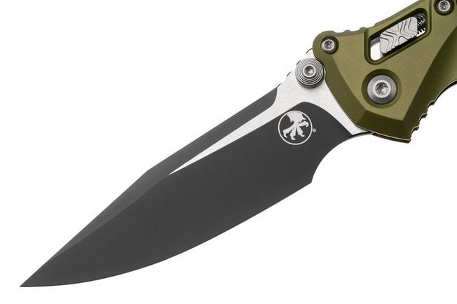 Afbeelding voor Microtech Socom Ram-Lok 160RL-1FROD, Two Tone Black M390MK, OD Green Frag Aluminium, zakmes