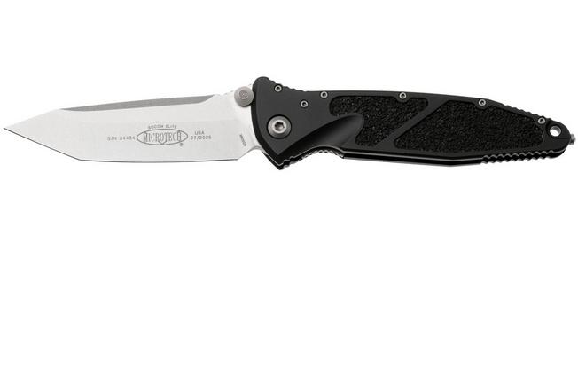 Bild für Microtech Socom Elite 161-10, Stonewashed M390 Tanto, Black Aluminum Taschenmesser