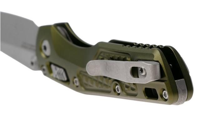 Bild für Microtech MSI Standard Issue Mini 210M-10APFROD, Stonewashed M390MK, OD-Green Frag Aluminum Taschenmesser