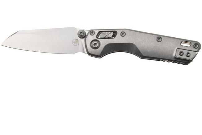 Afbeelding voor Microtech Marfione Select MSI Standard Issue Mini 210M-10MS2, Stonewashed M390MK, Slab Titanium, Bronze Accents, zakmes, Tony Marfione design