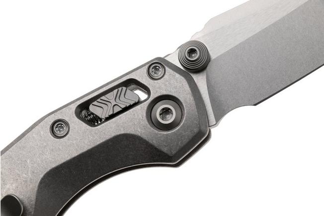 Afbeelding voor Microtech Marfione Select MSI Standard Issue Mini 210M-10MS2, Stonewashed M390MK, Slab Titanium, Bronze Accents, zakmes, Tony Marfione design