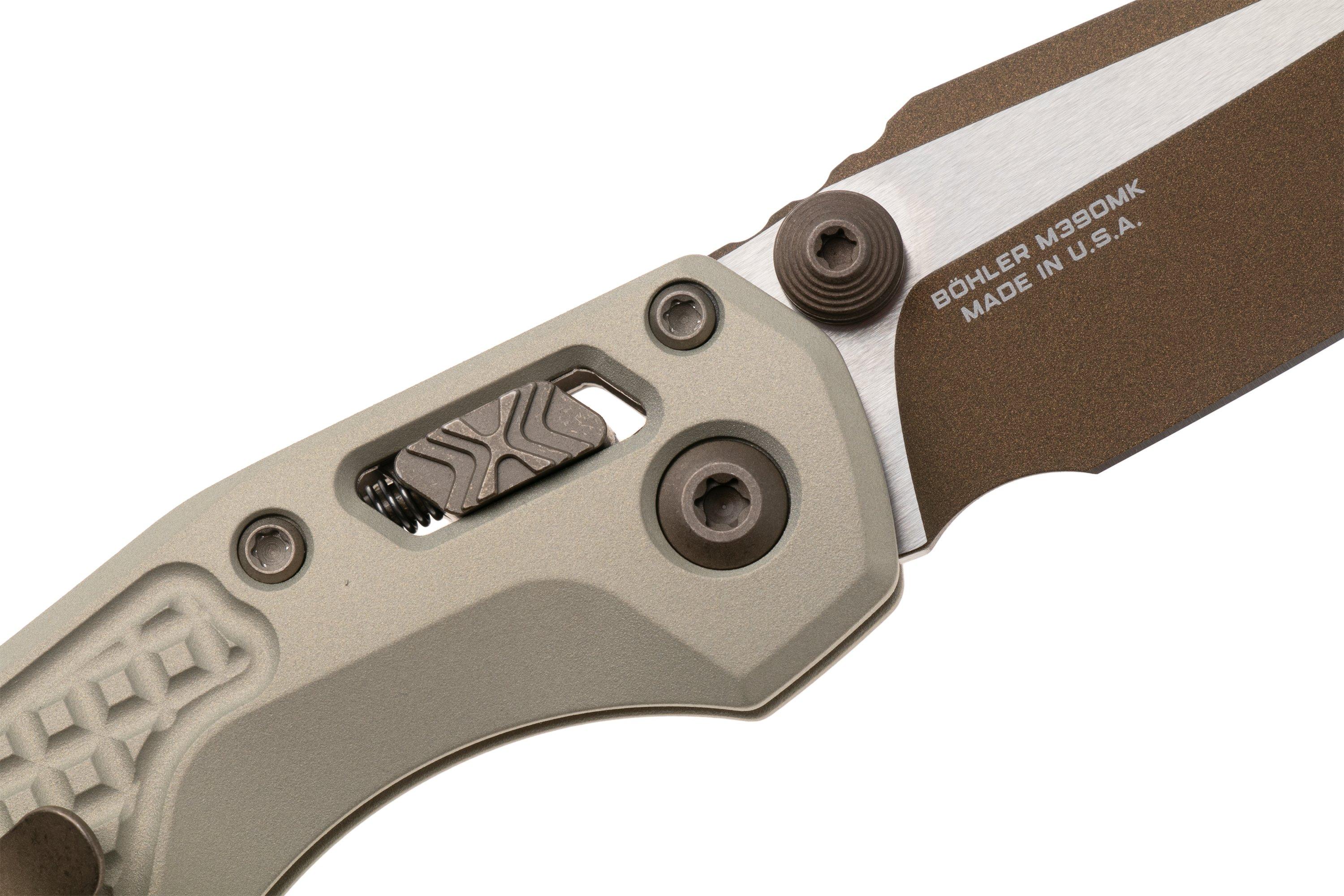 Microtech MSI Standard Issue Mini 210M-1FRCG-C19Z23, Burnt Bronze ...