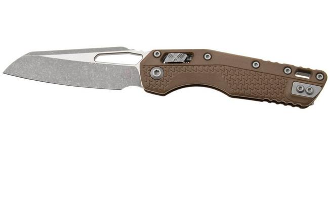 Afbeelding voor Microtech MSI Standard Issue 210T-10APPMDE, Apocalyptic Stonewashed M390MK, Dark Earth Polymer zakmes