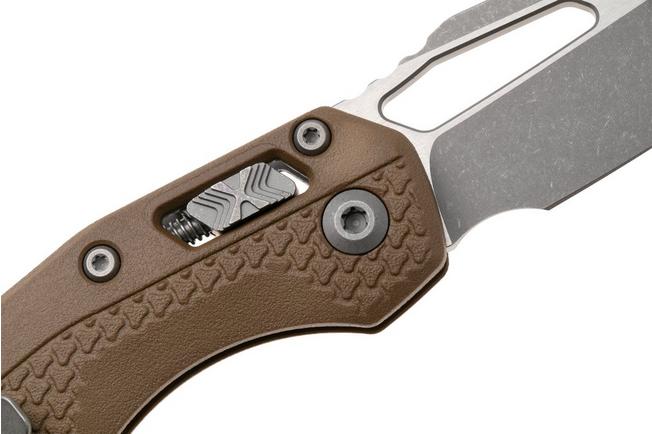 Afbeelding voor Microtech MSI Standard Issue 210T-10APPMDE, Apocalyptic Stonewashed M390MK, Dark Earth Polymer zakmes