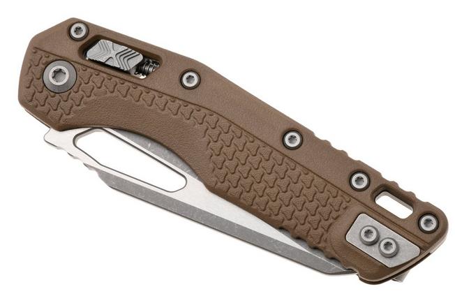 Afbeelding voor Microtech MSI Standard Issue 210T-10APPMDE, Apocalyptic Stonewashed M390MK, Dark Earth Polymer zakmes