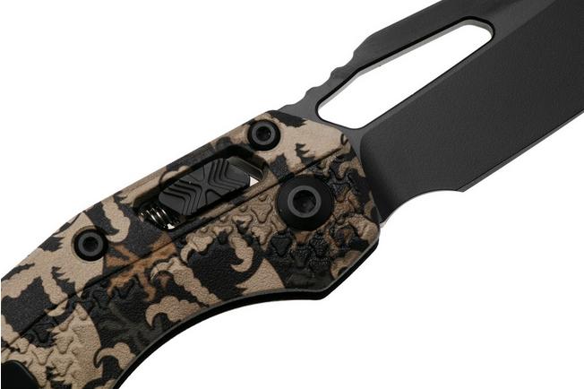 Afbeelding voor Microtech MSI Standard Issue 210T-1PMCWC-Z4, Black M390MK, Claw Burst Camo Polymer zakmes