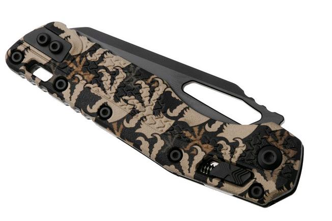 Afbeelding voor Microtech MSI Standard Issue 210T-1PMCWC-Z4, Black M390MK, Claw Burst Camo Polymer zakmes