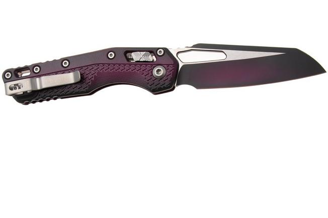 Afbeelding voor Microtech MSI Standard Issue 210T-1PMFSR, Faded Sangria Cerakote M390MK, Faded Sangria Polymer zakmes
