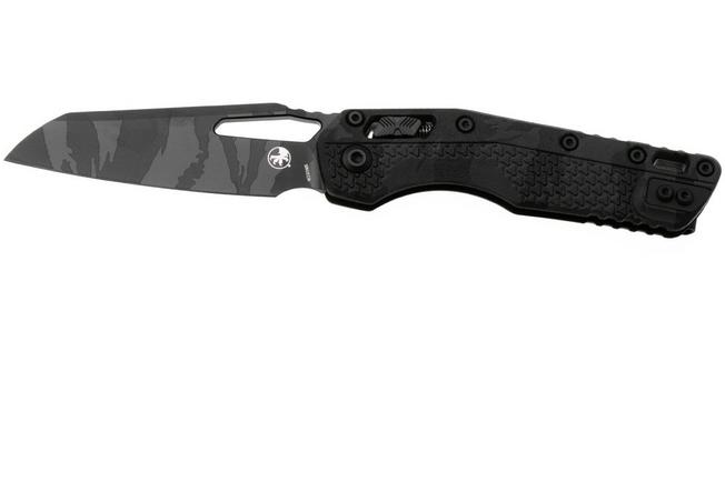 Bild für Microtech MSI Standard Issue 210T-1PMMTC-X8Z4, Tiger Camo M390MK, Tri Grip Midnight Tiger Camo Polymer Taschenmesser