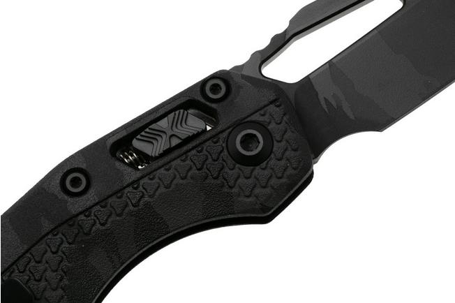 Bild für Microtech MSI Standard Issue 210T-1PMMTC-X8Z4, Tiger Camo M390MK, Tri Grip Midnight Tiger Camo Polymer Taschenmesser