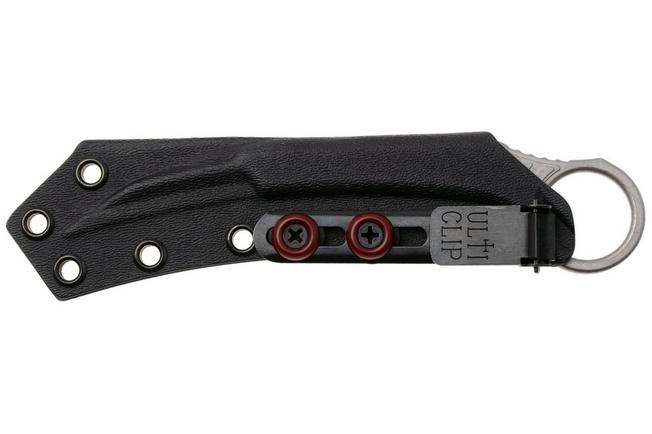 Afbeelding voor Microtech Feather 215-10APS Apocalyptic Stonewashed D2, karambitmes, Bastinelli Knives design
