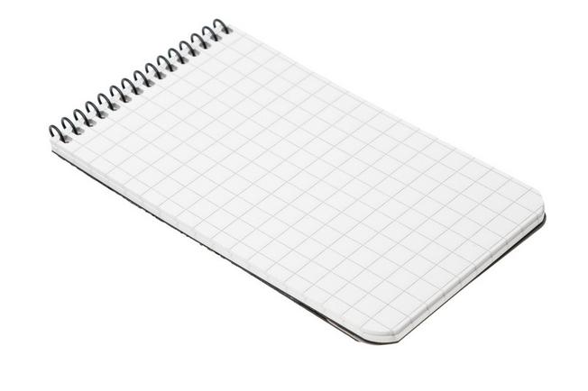 Afbeelding voor Modestone A103 Waterproof Top Spiral Notebook, 76 × 130 mm, Black, notitieboekje