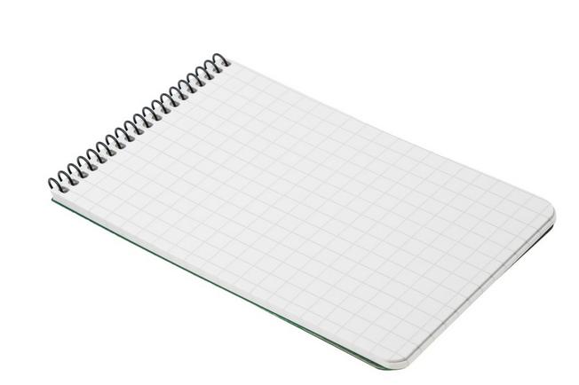 Afbeelding voor Modestone A333 Waterproof Top Spiral Notebook, 96 x 148 mm, Green, notitieboekje