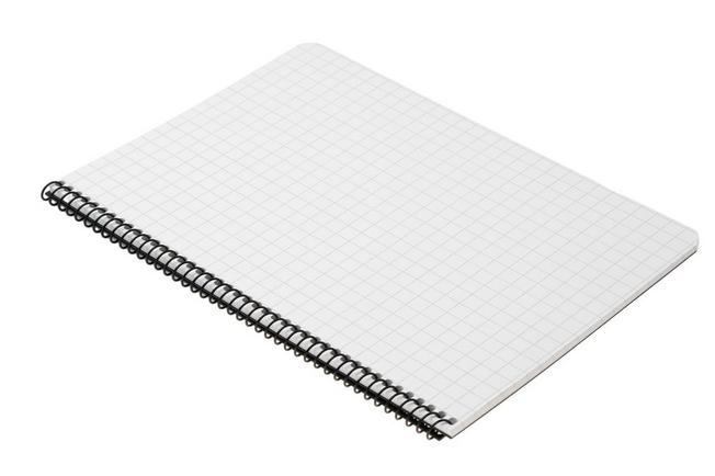 Afbeelding voor Modestone C503 Waterproof Side Spiral Notebook A5 Black, notitieboek