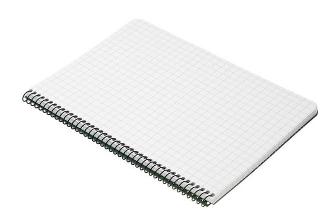 Afbeelding voor Modestone C53MIL Waterproof Side Spiral Military Notebook A5 Olive, notitieboek