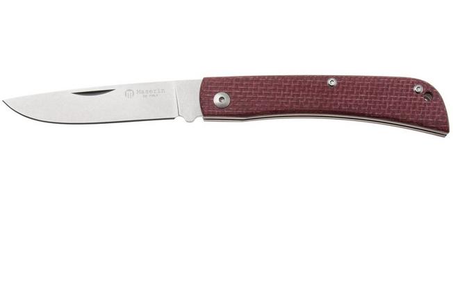 Bild für Maserin Scout Red Micarta Taschenmesser, 163-MR
