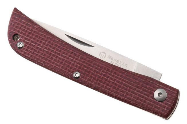 Bild für Maserin Scout Red Micarta Taschenmesser, 163-MR