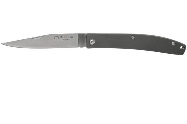 Image for Maserin EDC Grey 164-MG slipjoint pocket knife