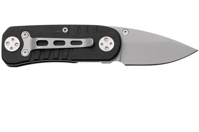 Afbeelding voor Maserin Dynamic TOol Knife 212 Bead Blasted 440C, Black Aluminium, zakmes