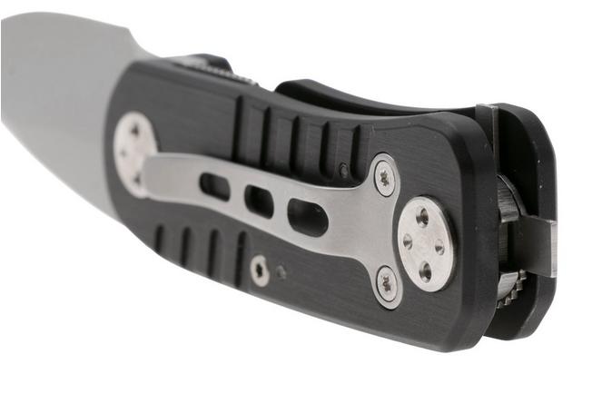 Afbeelding voor Maserin Dynamic TOol Knife 212 Bead Blasted 440C, Black Aluminium, zakmes