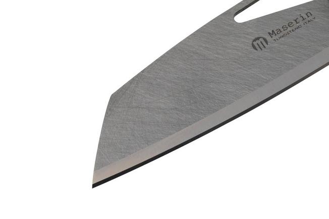 Maserin W1, 373-WTG, Tungsten, Gold Fatcarbon, pocket knife 
