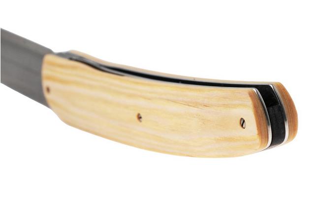 Bild für Maserin Gourmet 380/DPKB, Stonewashed VG10-Damascus, White Pakka Wood, Taschenmesser