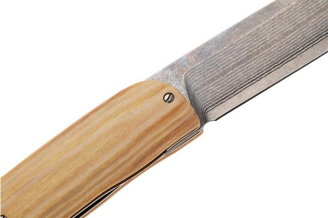 Bild für Maserin Gourmet 380/DPKB, Stonewashed VG10-Damascus, White Pakka Wood, Taschenmesser