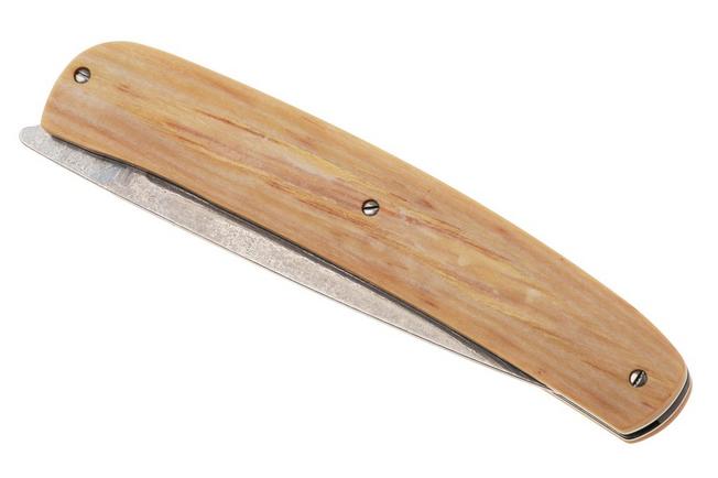 Bild für Maserin Gourmet 380/DPKB, Stonewashed VG10-Damascus, White Pakka Wood, Taschenmesser