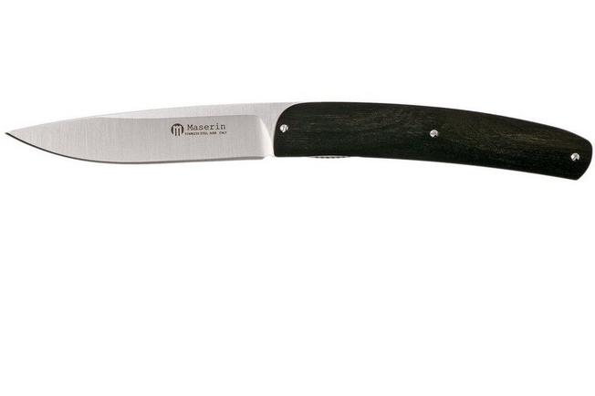 Maserin Personal Steak Knife with Ebony Handles