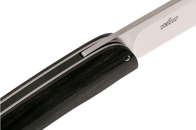 Maserin Personal Steak Knife with Ebony Handles