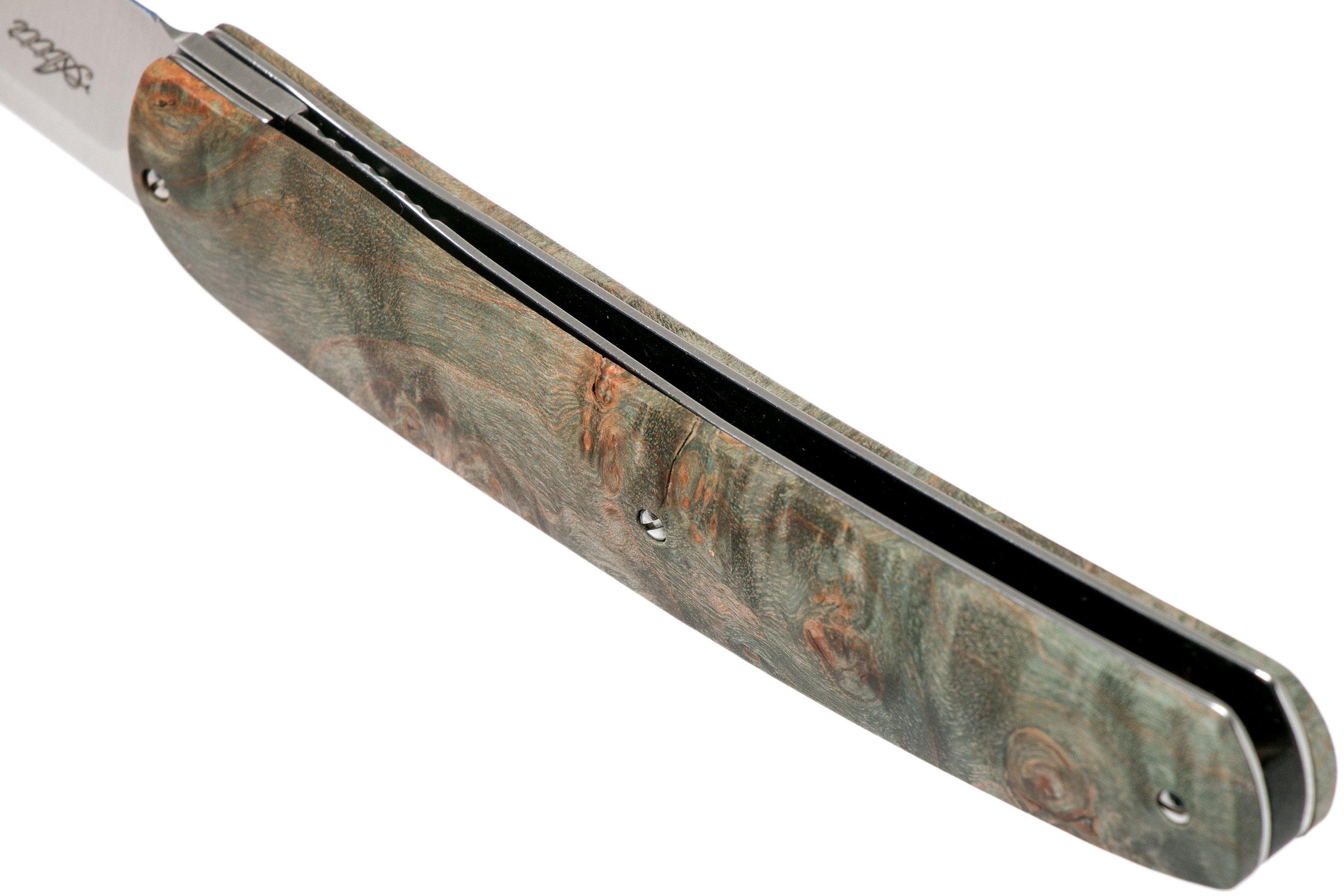Maserin Gourmet Green Burl coltello da tasca, 380/RV | Fare acquisti ...