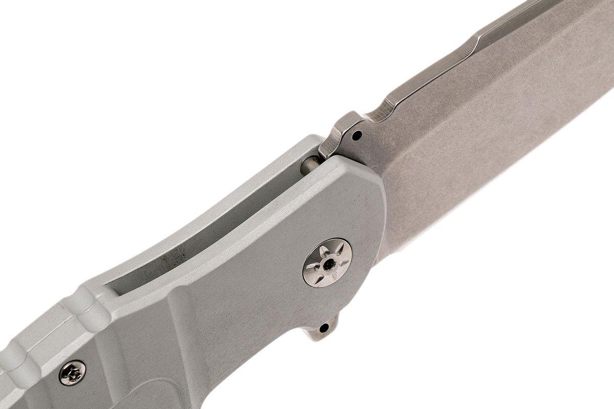 Maserin Pitbull 404/A Silver pocket knife, Sergio Consoli design