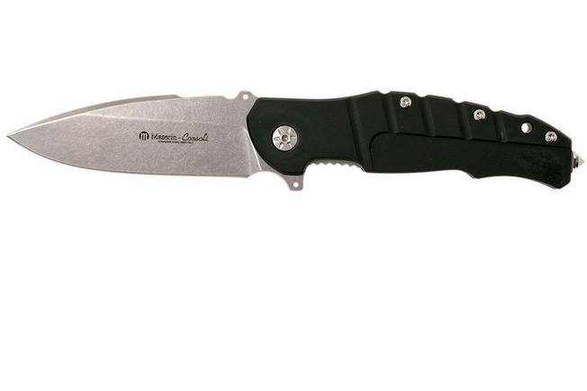 Image for Maserin Pitbull 404/N Black pocket knife, Sergio Consoli design