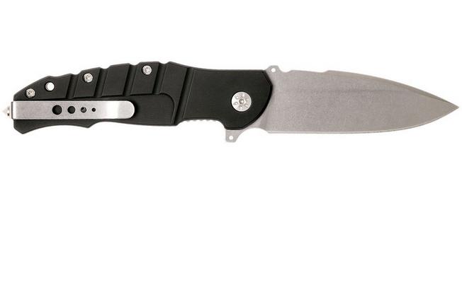 Maserin Pitbull 404/N Black pocket knife, Sergio Consoli Maserin Pitbull 404/N Black pocket knife, Sergio Consoli