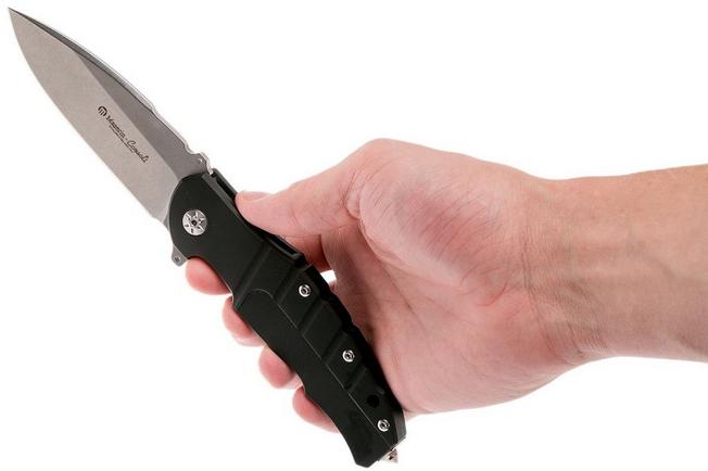 Image for Maserin Pitbull 404/N Black pocket knife, Sergio Consoli design