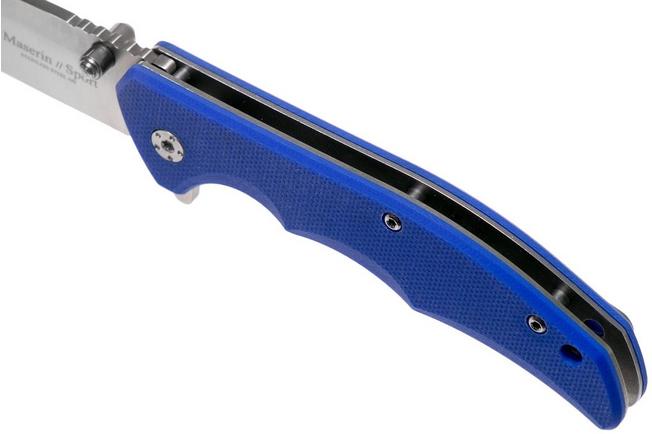 Coltello da Collezione con Manico in Metallo Blue