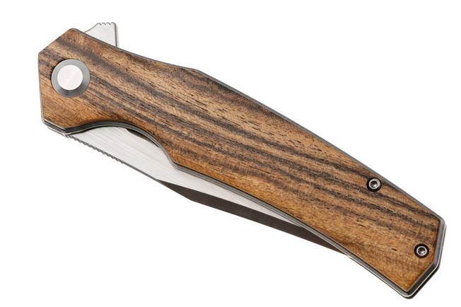 Afbeelding voor Maserin Sport Knife 46009/LG, Satin D2, Sandal Wood, zakmes