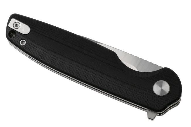 Afbeelding voor Maserin Sport Knife 46010/G10N, Satin D2, Black G10, zakmes