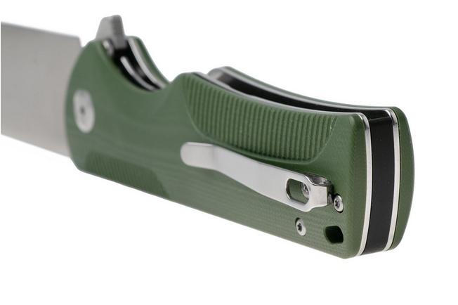 Afbeelding voor Maserin Sport 46011/G10V Satin D2, Green G10 zakmes
