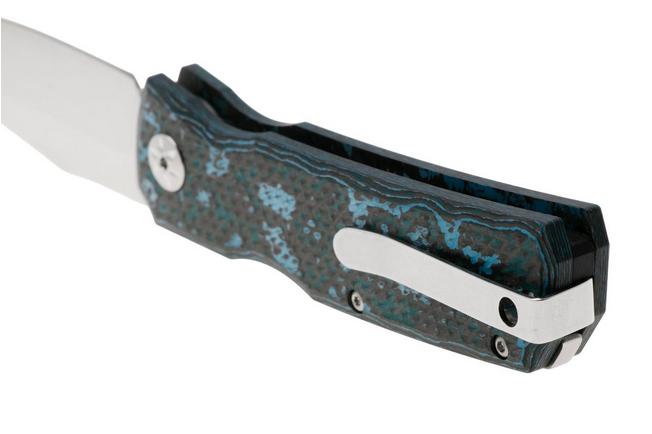 Afbeelding voor Maserin 502/BM Power, Magnacut, Arctic Blue Fatcarbon, zakmes, Sergio Consoli design