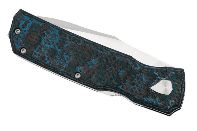 Afbeelding voor Maserin 502/BM Power, Magnacut, Arctic Blue Fatcarbon, zakmes, Sergio Consoli design