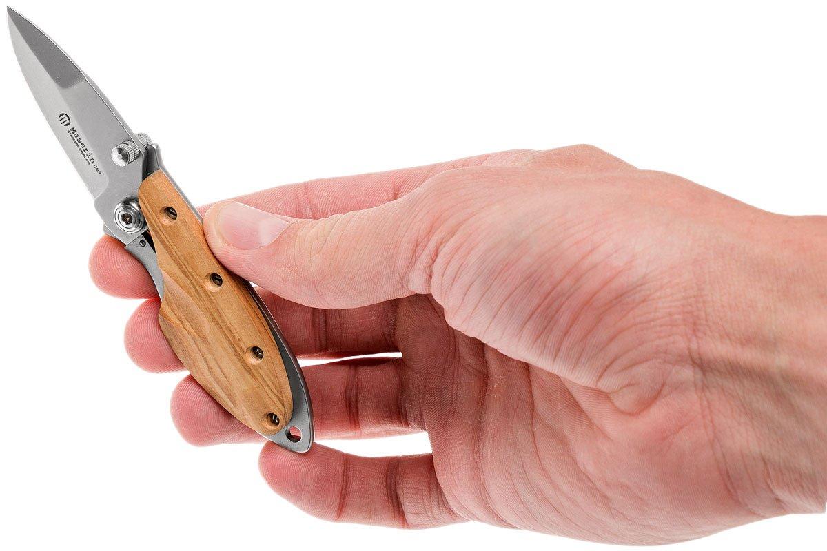 Maserin Onefold Olive 550/OL zakmes | Voordelig kopen bij