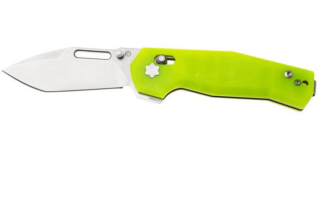 Bild für Maserin 632 CB-1 Stonewashed CPM MagnaCut, Neon Yellow G10, Taschenmesser