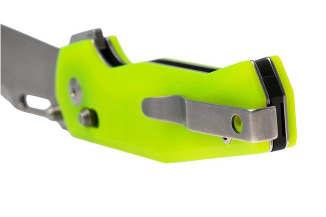 Bild für Maserin 632 CB-1 Stonewashed CPM MagnaCut, Neon Yellow G10, Taschenmesser