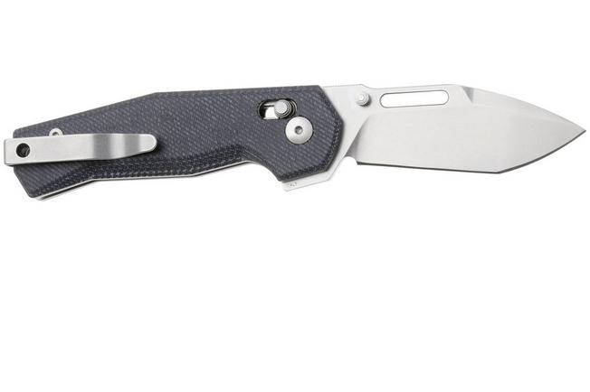 Bild für Maserin 632 CB-1 Stonewashed CPM MagnaCut, Black Denim Micarta, Taschenmesser