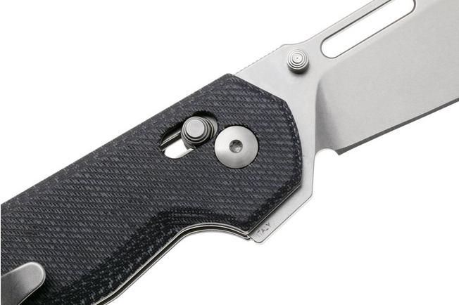 Bild für Maserin 632 CB-1 Stonewashed CPM MagnaCut, Black Denim Micarta, Taschenmesser