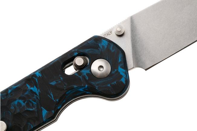 Bild für Maserin Frontier 634/CFB, Stonewashed Nitro X7, Blue Carbon Fiber, Taschenmesser