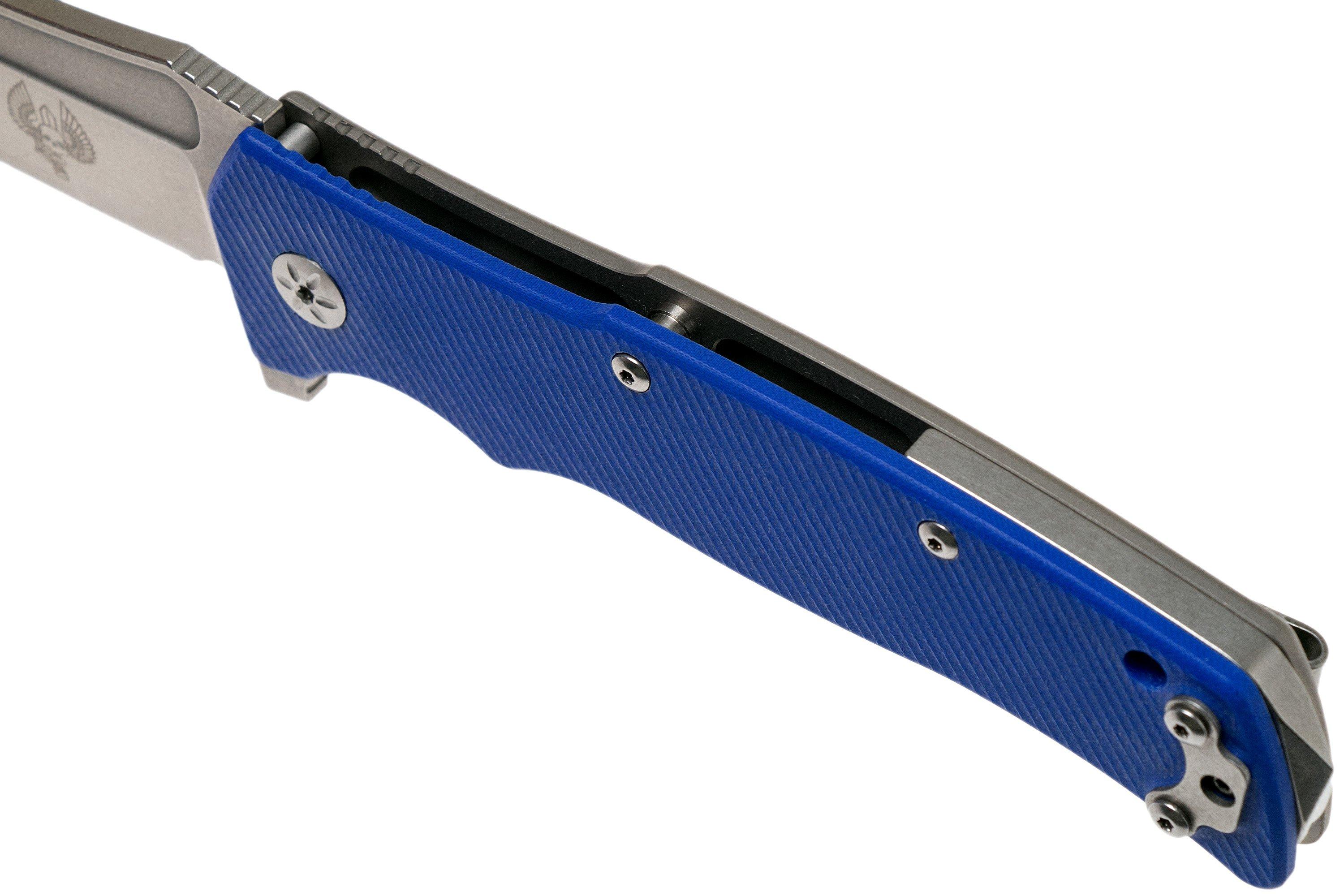 Maserin Reactor 681/G10B Blue G10 pocket knife | Advantageously ...