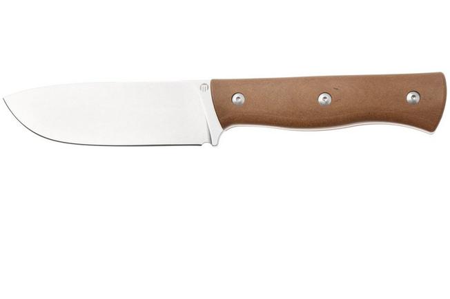 Bild für Maserin Woodsman 917/PM Stonewashed Nitro X7, Brown SolidPaper, Fahrtenmesser, Igor Bortolussi Design